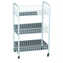 bathroom storage cart and trolley rack